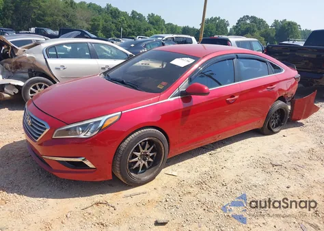 2017 Hyundai Sonata из США, поврежденный, VIN 5NPE24AF2HH447552